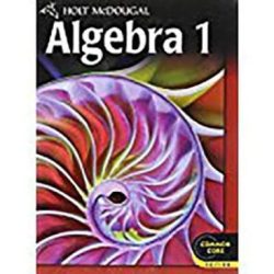 Algebra 1 book holt mcdougal