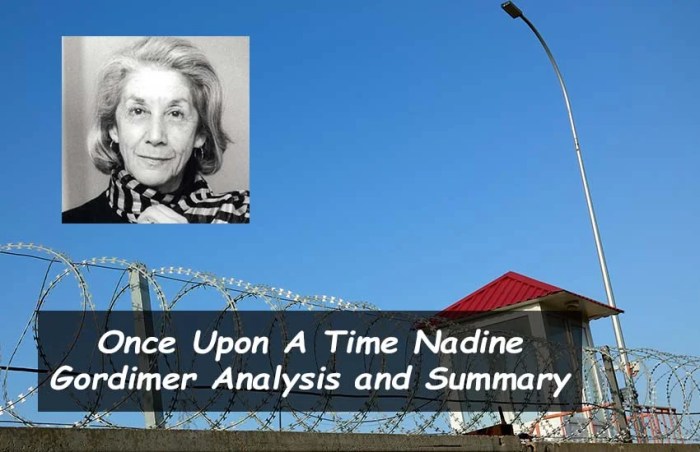 Nadine gordimer once upon a time pdf