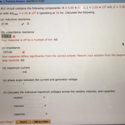 A series circuit contains a generator