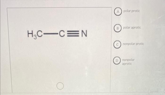 Solvent classify each solved dmso polar nonpolar transcribed problem text been show has