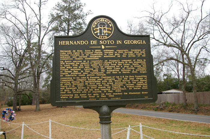 Hernando de soto in georgia