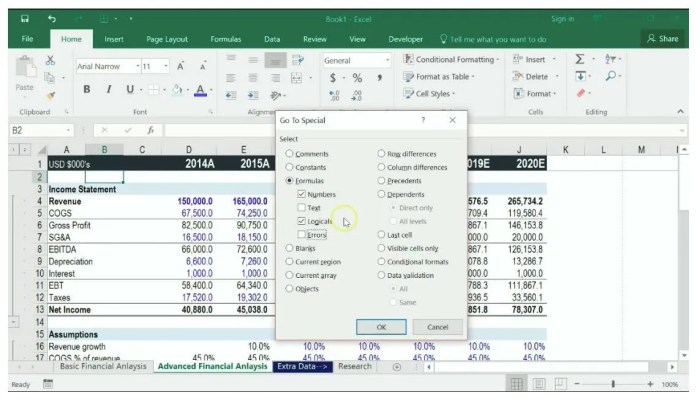 Wall street prep excel exam answers