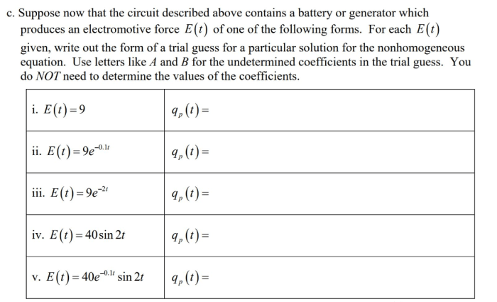 A series circuit contains a generator