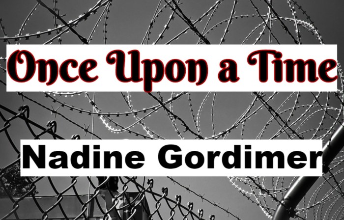 Nadine gordimer once upon a time pdf