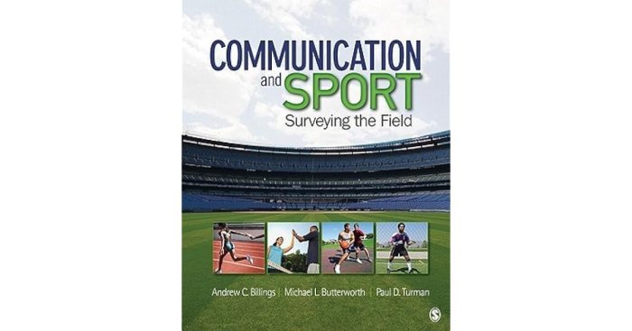 Communication and sport surveying the field 4th edition